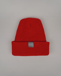 2-Way Folded Beanie | Varsity Red