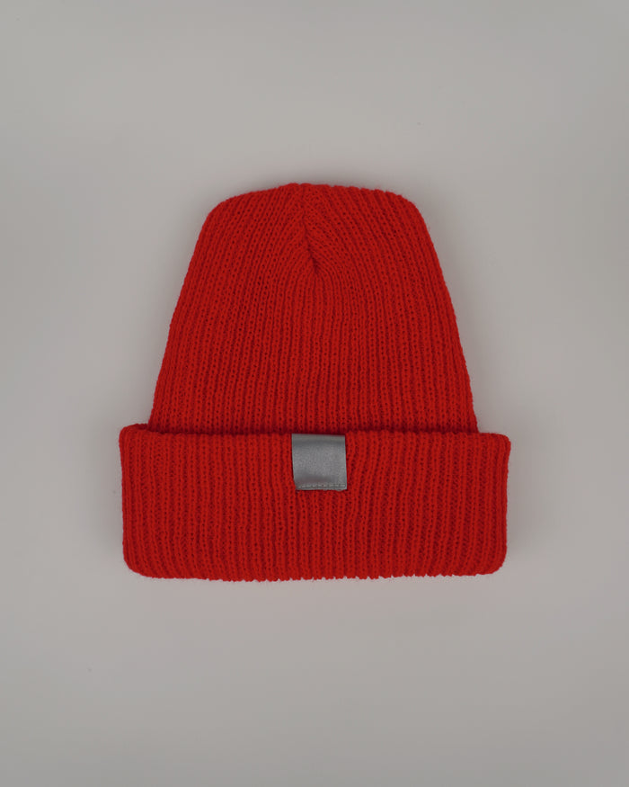 2-Way Folded Beanie | Varsity Red