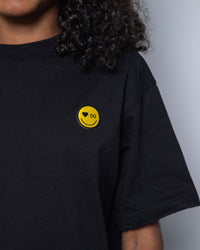 Mini Multee® Be Happy Mini Organic Tee | Jet Black