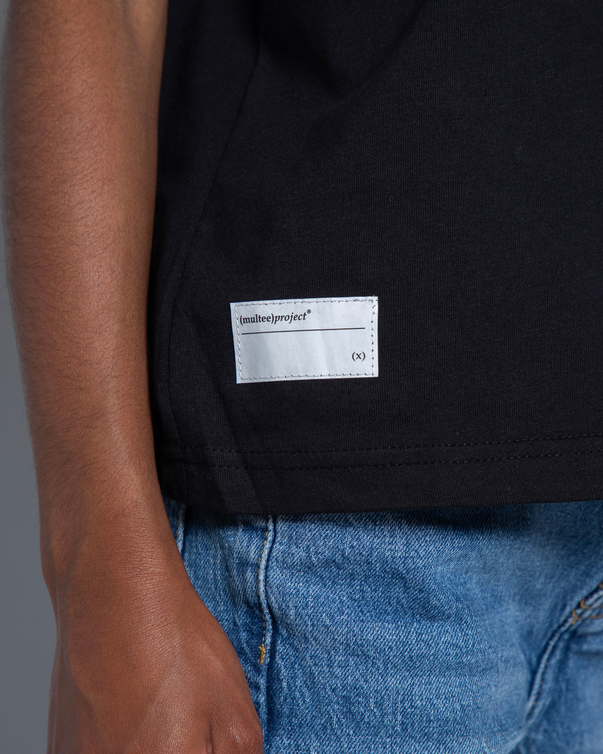 Mini Multee® Be Happy Mini Organic Tee | Jet Black