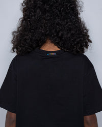 Mini Multee® Be Happy Mini Organic Tee | Jet Black
