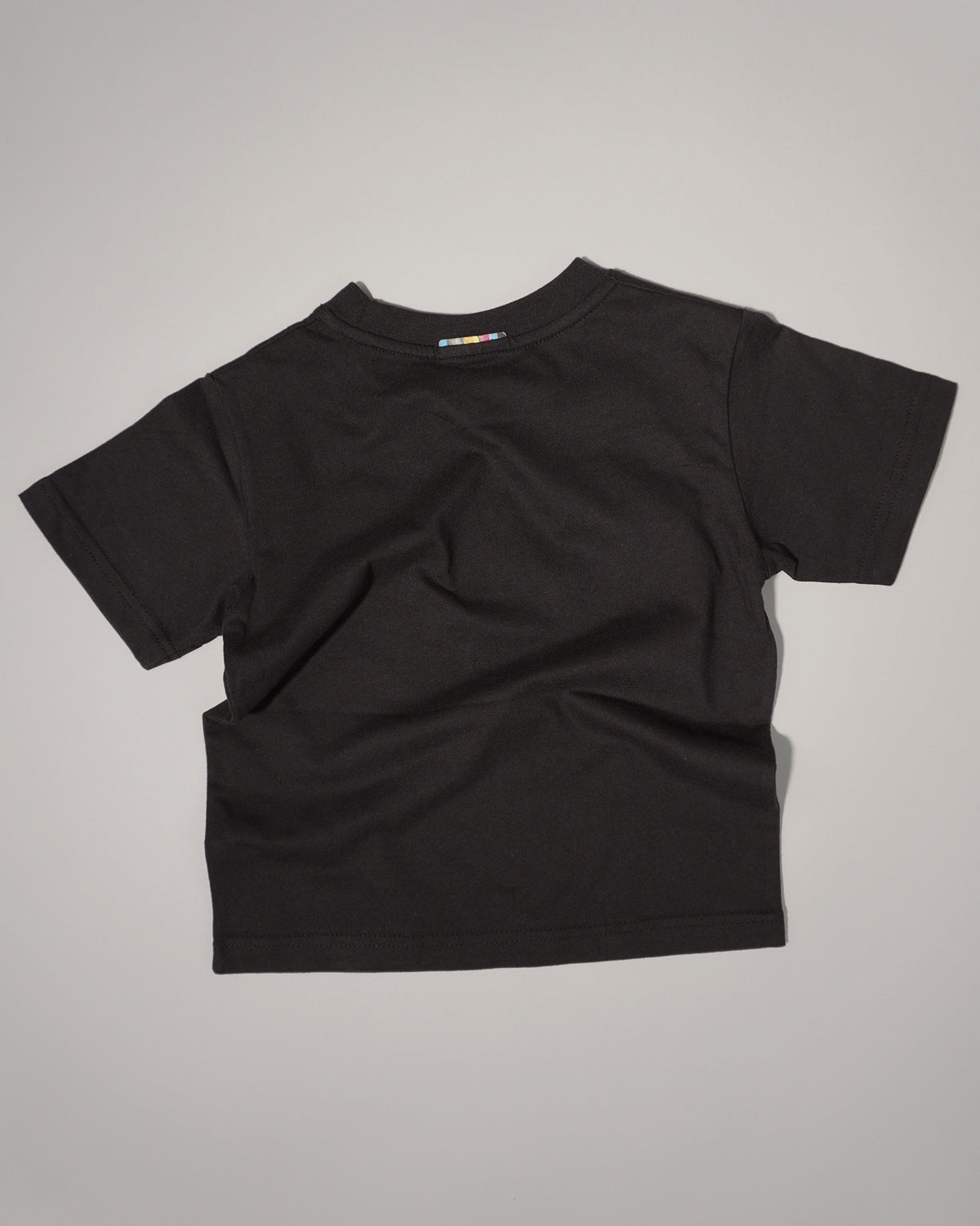 Mini Multee® Be Happy Mini Organic Tee | Jet Black