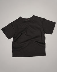 Mini Multee® Be Happy Mini Organic Tee | Jet Black