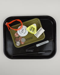 Catch-All Fiberglass Tray | Glossy Black