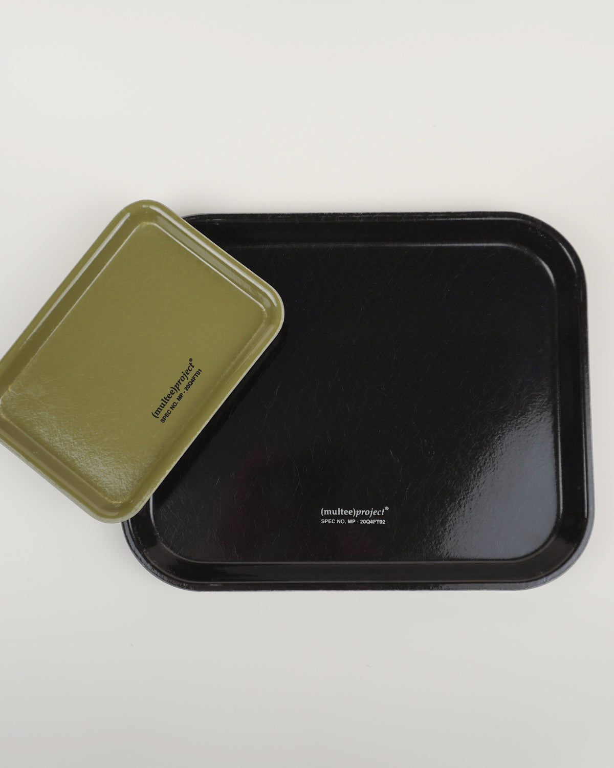 Catch-All Fiberglass Tray | Glossy Black