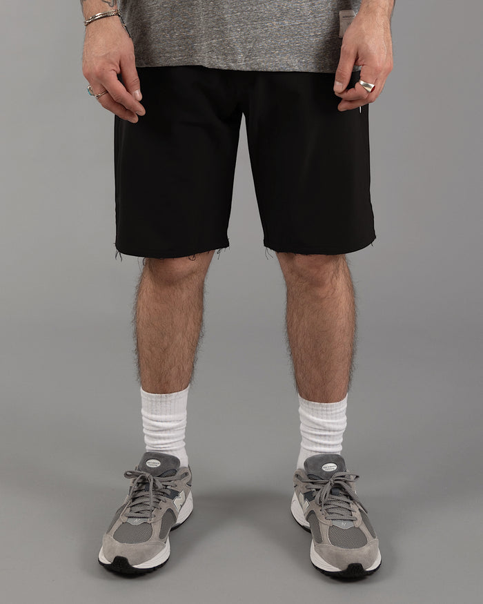 New Standard Cut-Off Shorts | Jet Black