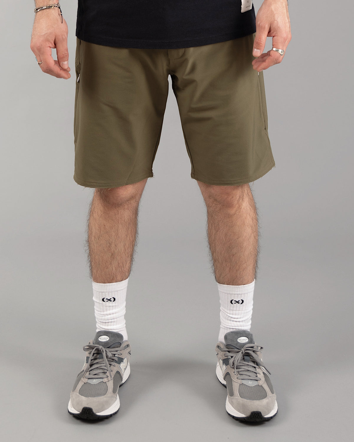 New Standard Cut-Off Shorts | Olive Green