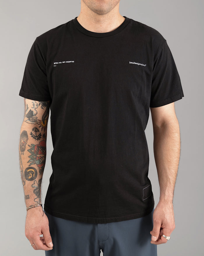 RT Organic Tee | Pirate Black