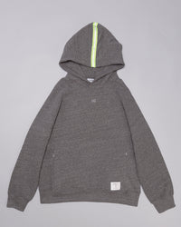 Signature Tri-blend Pullover | Heather Grey / Volt Yellow