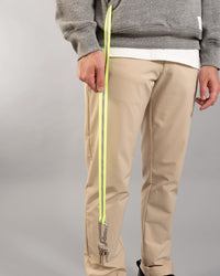 Signature Tri-blend Pullover | Heather Grey / Volt Yellow