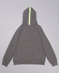 Signature Tri-blend Pullover | Heather Grey / Volt Yellow