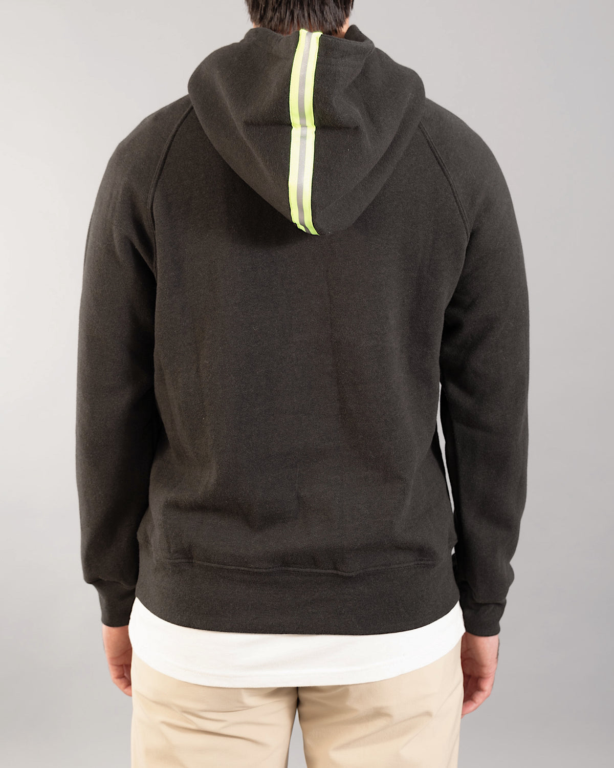 Signature Tri-blend Pullover | Pirate Black / Volt Yellow