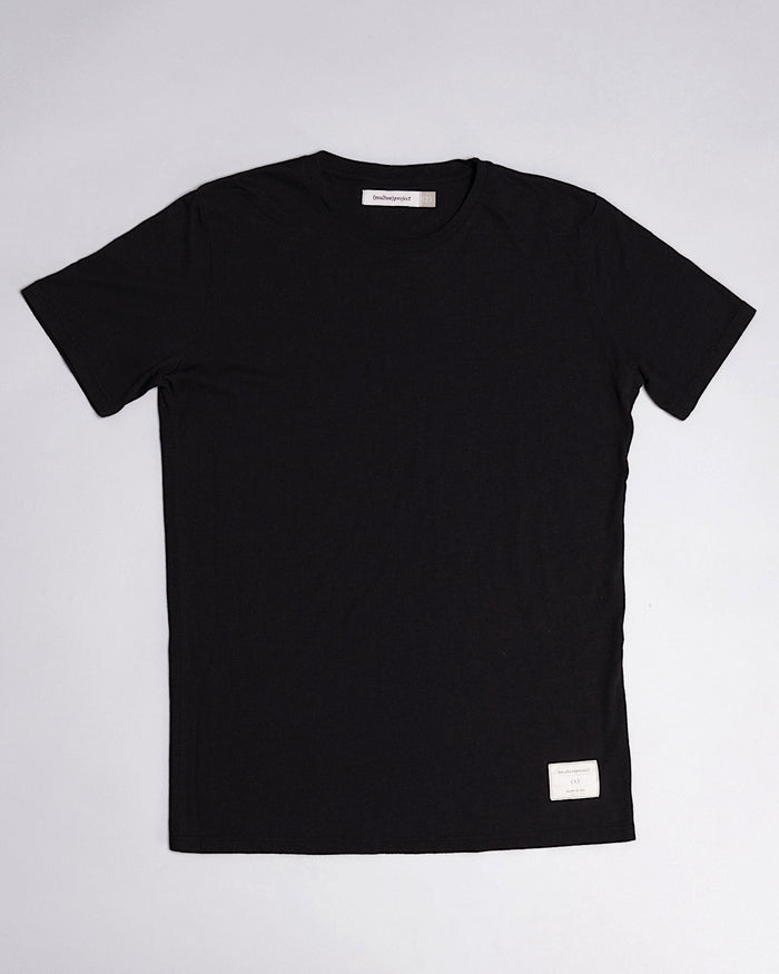 Signature Tri-blend Tee | Jet Black
