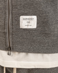 Signature Tri-blend Zip up | Heather Grey