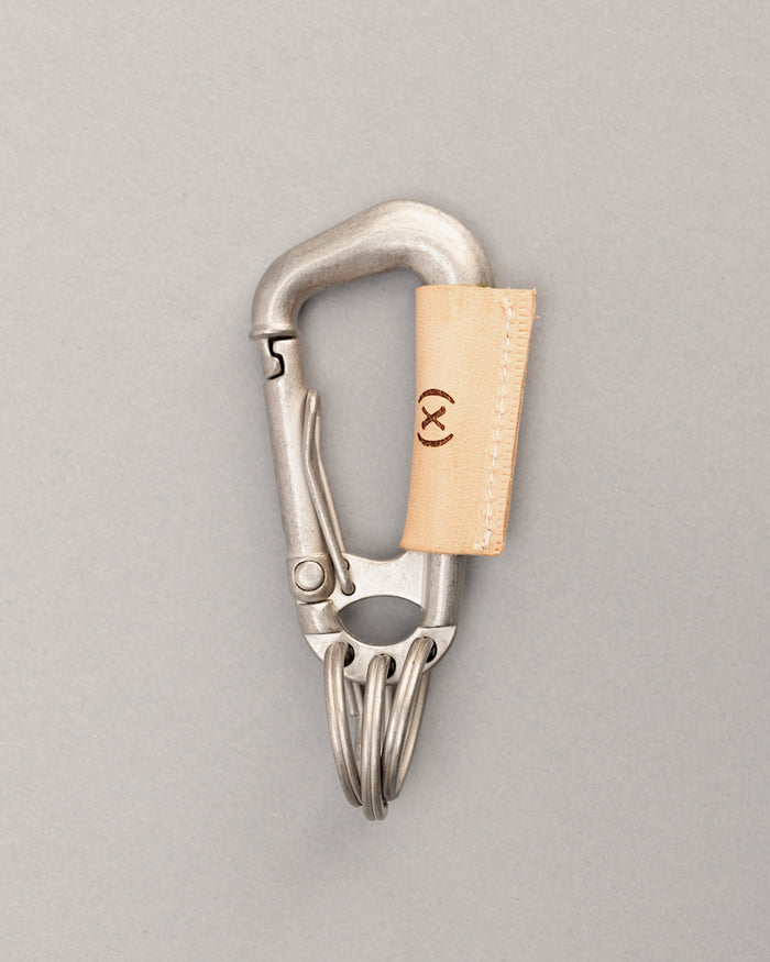 Type-2L Carabiner | Veggie Tan