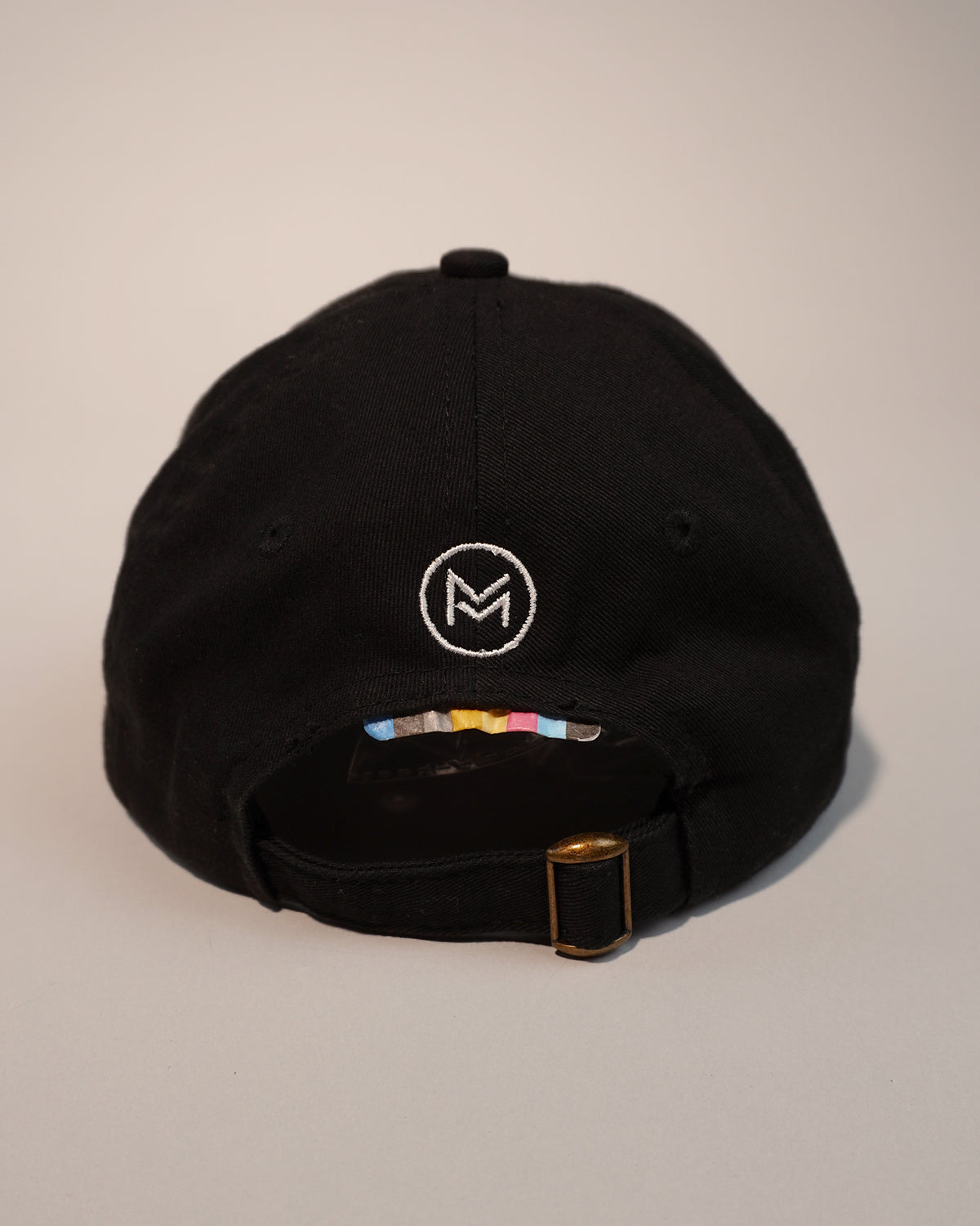 Be Happy Mini Unconstructed Hat | Jet Black