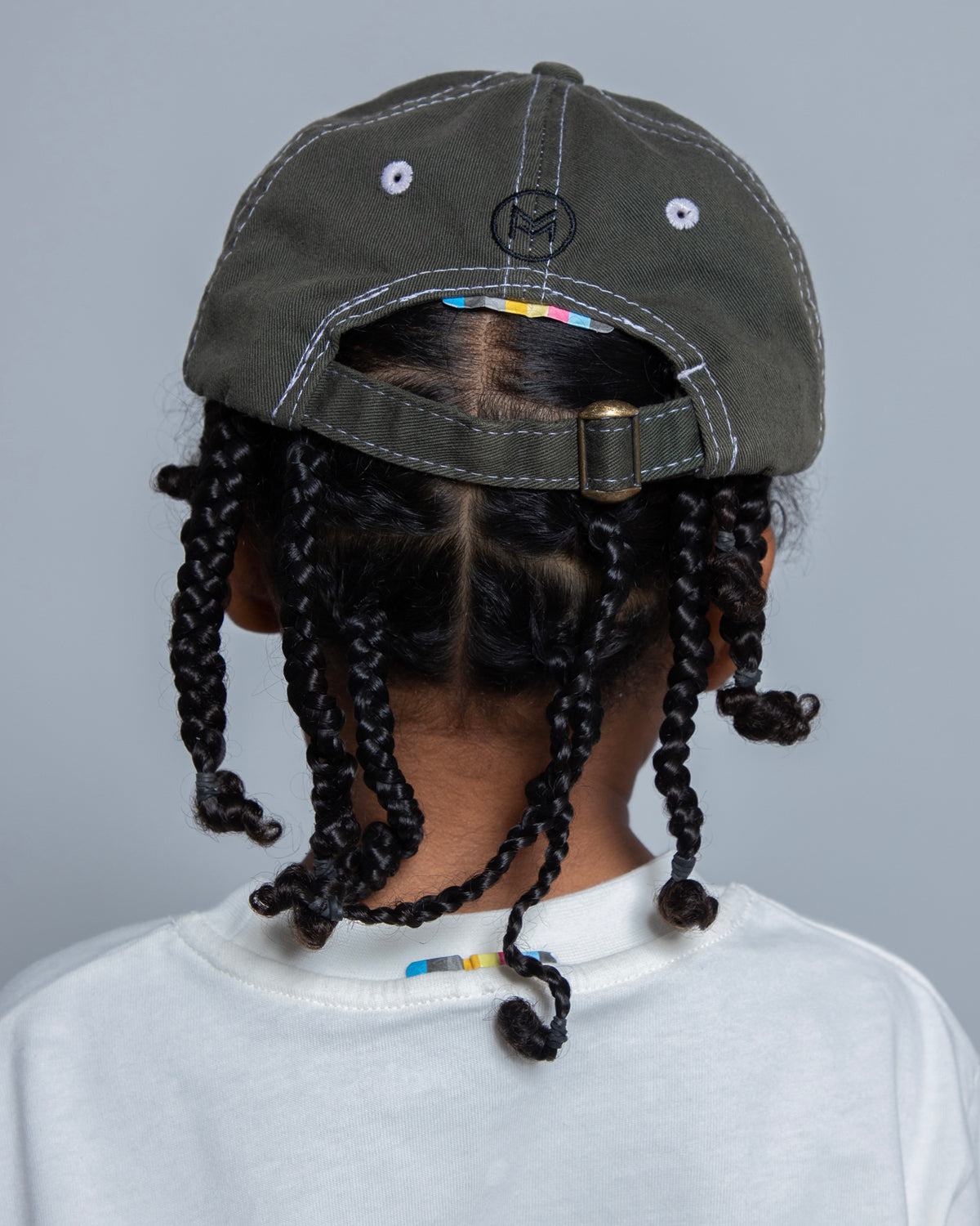 Be Happy Mini Unconstructed Hat | Olive Drab