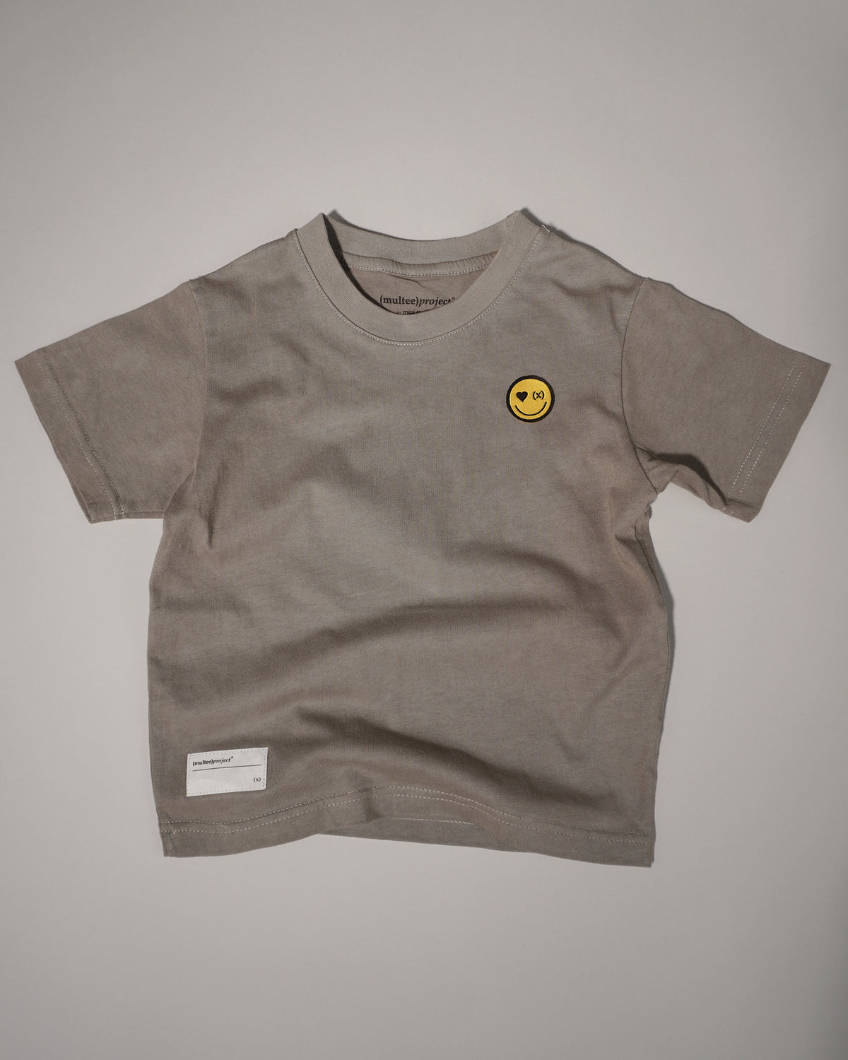 Be Happy Mini Organic Tee | Sage Green