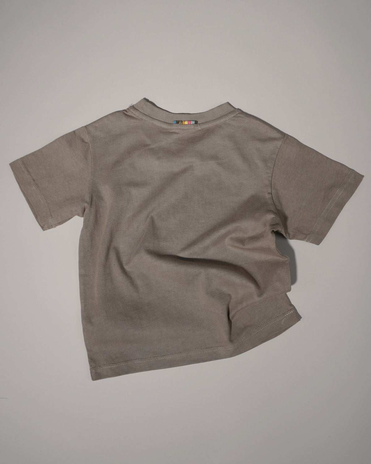 Be Happy Mini Organic Tee | Sage Green