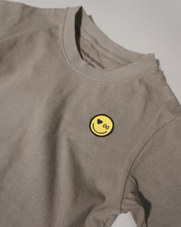 Be Happy Mini Organic Tee | Sage Green