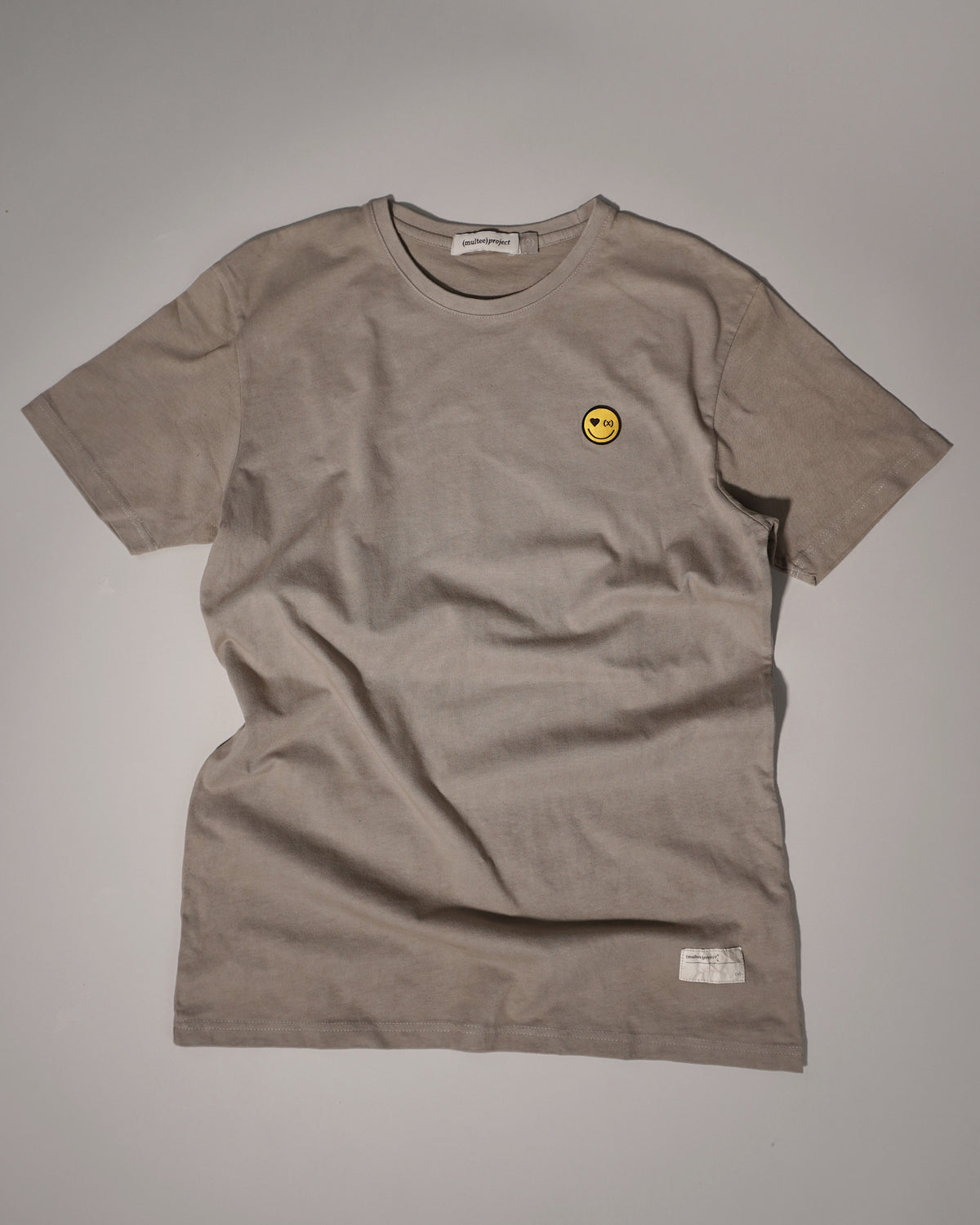 Be Happy Organic Tee | Sage Green