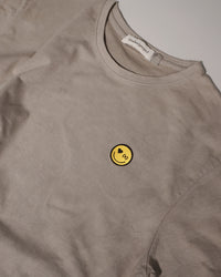 Be Happy Organic Tee | Sage Green