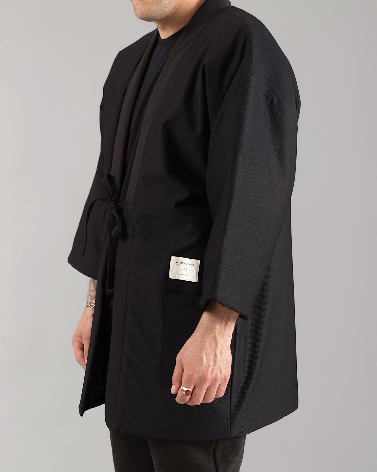 New Standard Noragi Jacket | Jet Black – (multee)project