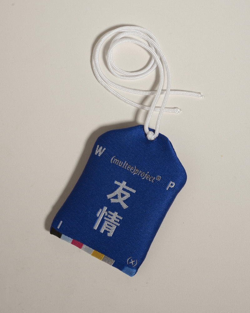 (multee)project x WIP Friendship Omamori Charm | Cobalt Blue