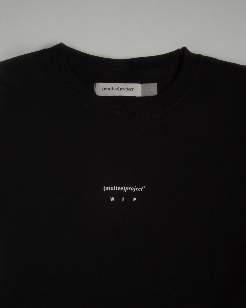 (multee)project x WIP Long Sleeve Tee | Jet Black